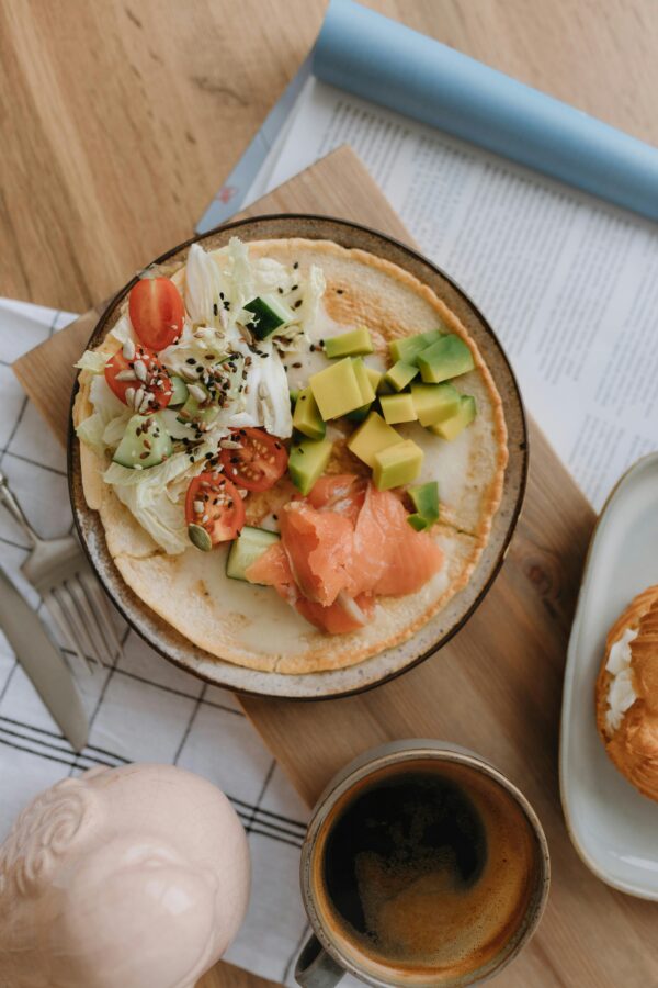 Somked Salmon Wrap